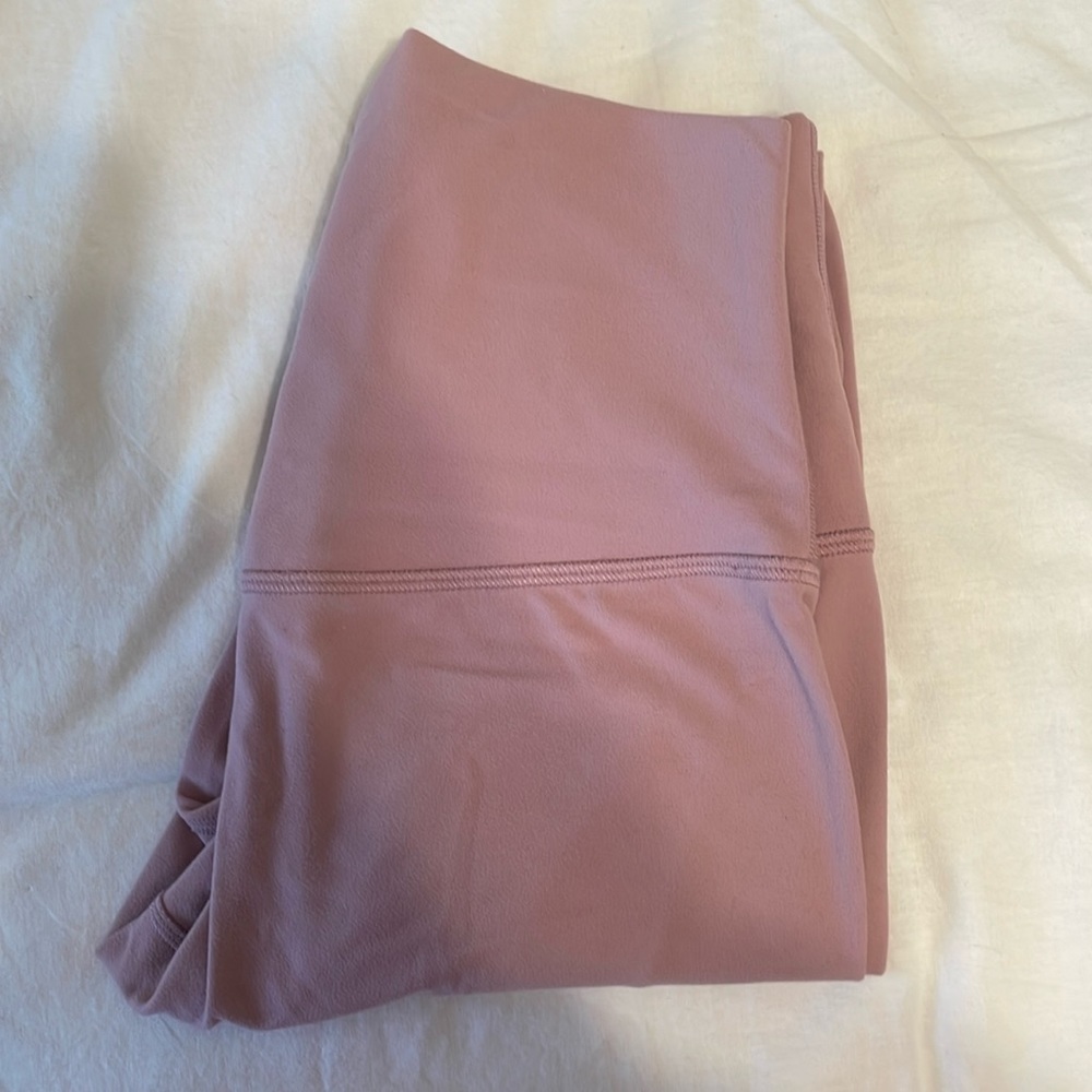 Lululemon dusty pink Hugh-Rise Align leggings
